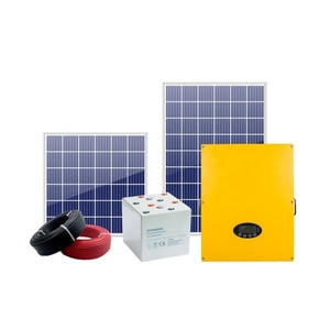 Goosun 100kw 太阳能电池板 275 w 电力并网系统发电厂