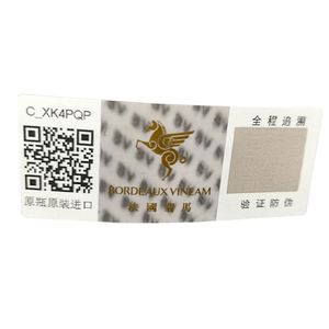 การรักษาความปลอดภัยที่กำหนดเอง Qr Code กันน้ำ3avd ไมครอนป้ายนาโน - Product Image 4