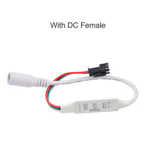 DC5V-24V HA CONDOTTO Il Regolatore SP002E 3 Chiavi Mini Pixel Dimmer 3pin Per WS2812B WS2811 WS2812 LED Pixel Luce di Striscia Connettore del Modulo