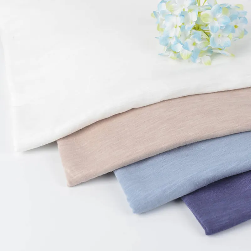 Blub-tissu en coton pur respirant, textiles pour vêtement