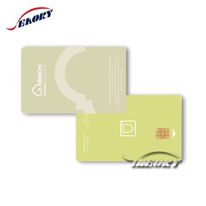 CPU-gedruckte JCOP J2A040 Java-Karte/EMV-Karte mit zwei Schnitts tellen