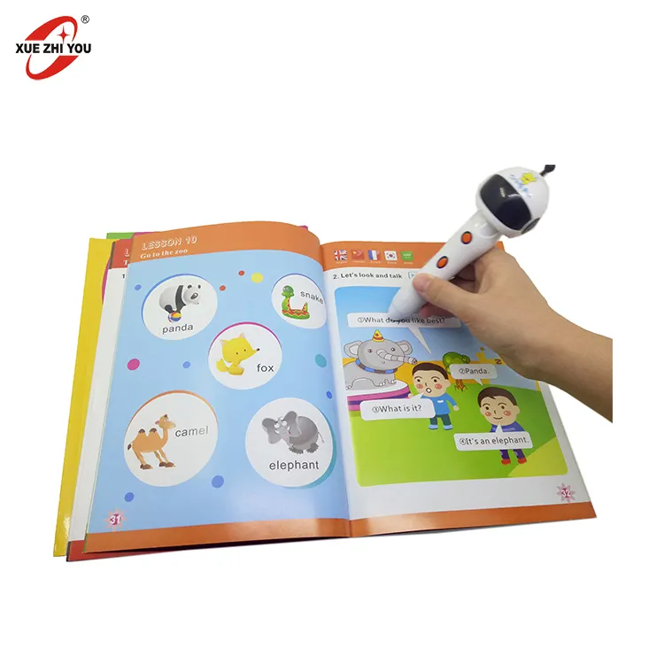 Sprechen Stift Buch Audio Berührbaren Lesen Stift Kindergarten Spielzeug Kinder Lernen OID Stift