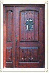 Fashion Design Real <strong>Wood</strong> <strong>Door</strong>/timber <strong>Door</strong> - Product Image 2