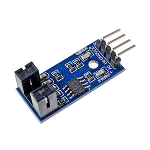 4 Pin Geschwindigkeit Sensor Modul Slot Typ IR Optokoppler Geschwindigkeit Sensor Modul LM393