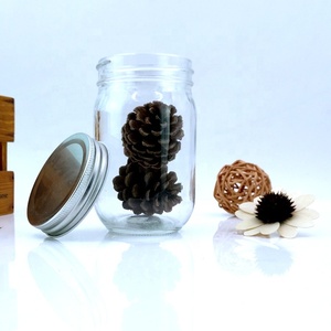 Heritage Collection Mason ขวดโหลแก้วพร้อมฝาปิด,ขวดโหลแก้วเปล่าขนาด300มล. พร้อมฝาปิดกันลื่น - Product Image 4