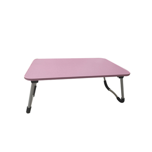 Dormitory Wooden Anti Skidding Curved Foldable Chipboard <strong>Computer</strong> <strong>Lap</strong> Desk Folding Bed Laptop Study <strong>Table</strong> for Bed - Product Image 1