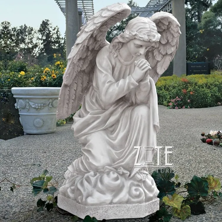Прямая поставка с завода, каменная скульптура ангела