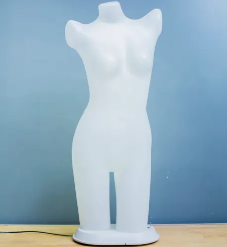 Hot sale factory supplier half body big breast female silicone bra mannequin
