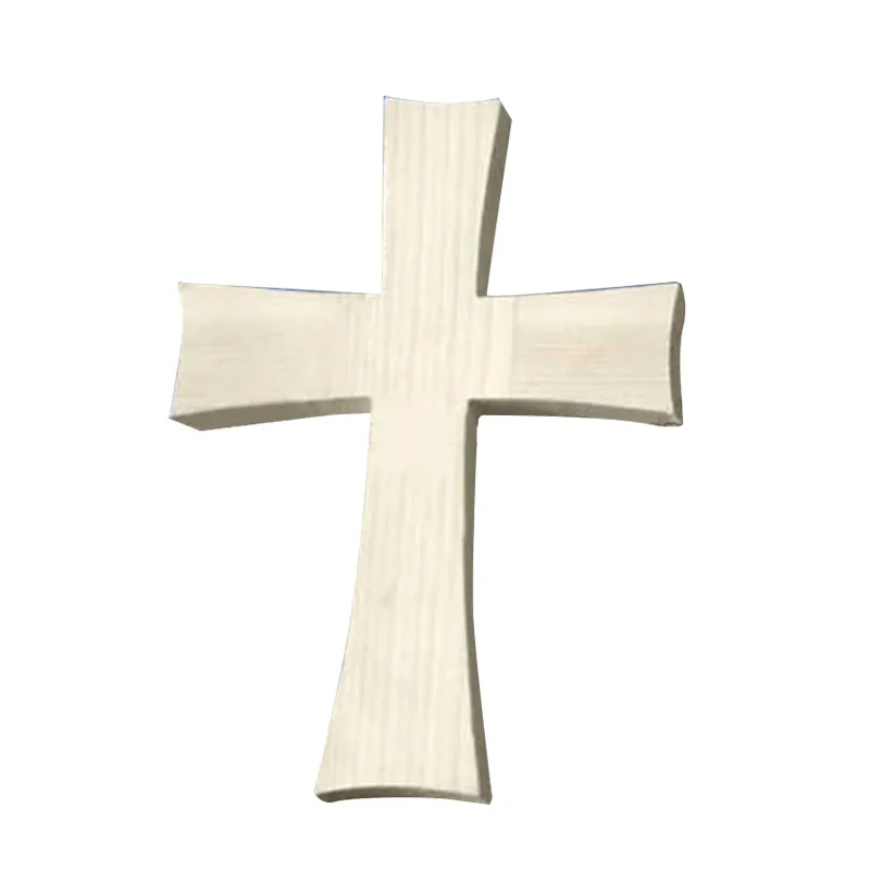 Nuevo diseño sin ortodoxa Santo Christian cruz de madera