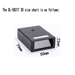 EVAWGIB 1D 2D <strong>QR</strong> Barcode Scanner Module Engine Embedded CCD Fixed Bar <strong>Code</strong> Reader Module for Kiosk RS232 USB Interface PDF417 - Product Image 3