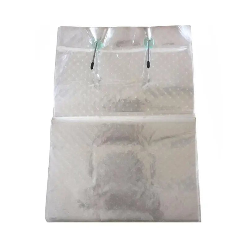 Personnalisé En Métal Portillon Micro Perforé D'OPP De Catégorie Comestible PP Matériel de CPP Sac En Plastique Pain Sacs D'emballage