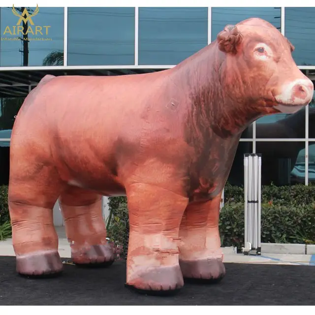 Inflatable big animal for event advertising outdoor giant inflatable cow