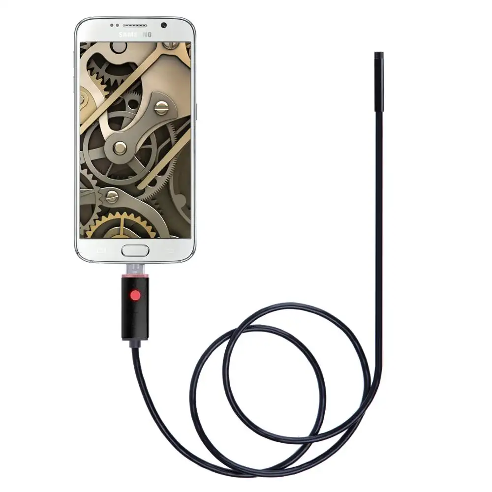 2 IN 1 USB impermeabile endoscopio ispezione endoscopio Snake Tube Camera