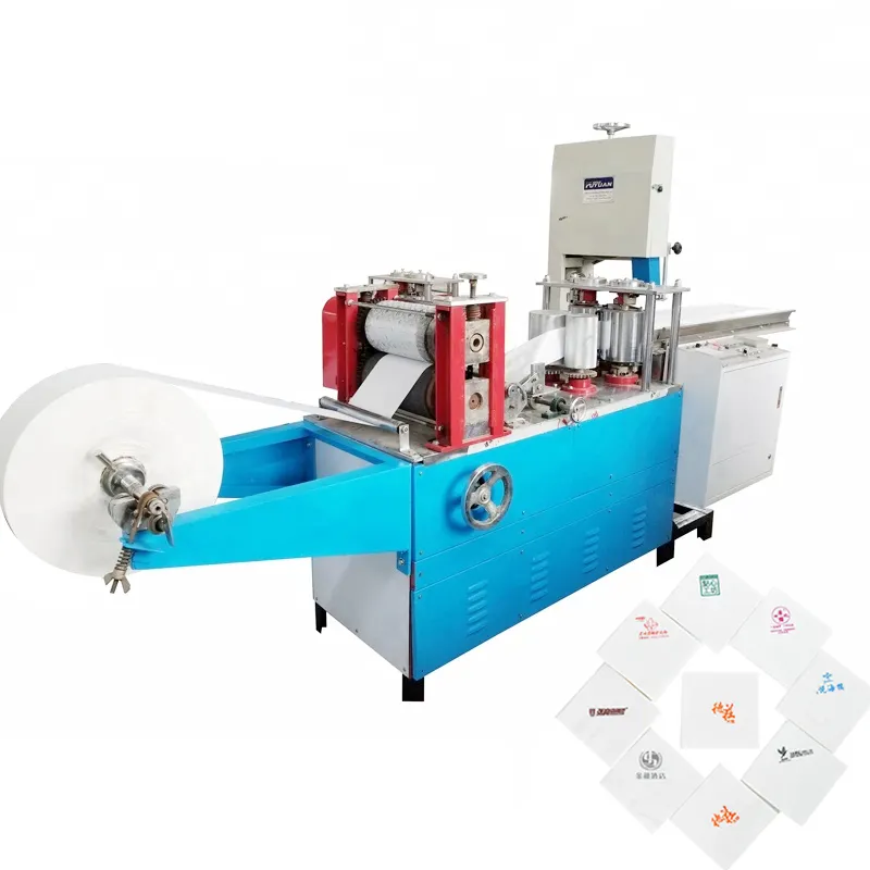 Equipo de fabricación automática de papel de impresión a Color, máquina para hacer pañuelos y servilletas