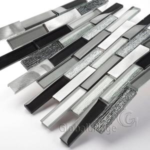 高品质的现代玻璃马赛克瓷砖墙壁/地板水晶马赛克 - Product Image 3