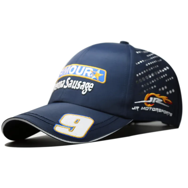 Großhandel Racing Baseball Hat Custom Motor Racing Cap Hüte