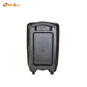 8 Inch Portable Trolley DJ Speaker System with RGB LED Light Outdoor Subwoofer Sound Box 15W <strong>Output</strong> Power for <strong>Computer</strong> Use - Product Image 5