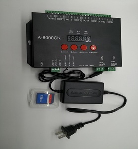 LED-SPI-K-8000CK controller unterstützen mehr Kanal-SD-Karten programm LEDedit IC LPD6803,TM1809,WS2801,WS2811,TLS3001,UCS1903