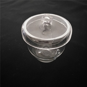 Clear Quartz Glass <strong>Crucible</strong> With Lid/High Temperature Silica Glass <strong>Crucible</strong> for Heating or Chemical