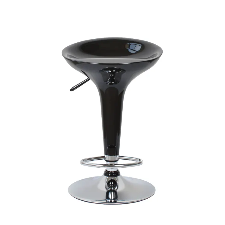 Modern height adjustable kitchen ABS bar stool
