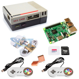 XZT Raspberry PI 3 Modelo B Starter Kit DIY Máquina de juego con Retroflag NESPi Case - Product Image 1