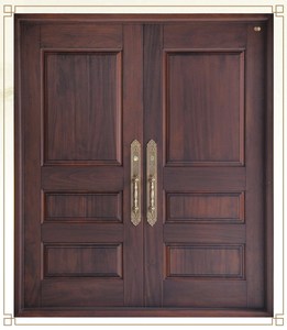 Fashion Design Real <strong>Wood</strong> <strong>Door</strong>/timber <strong>Door</strong> - Product Image 6