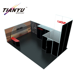 下载 3 面开放式设计影院 4D 展台 <span class=keywords><strong>3D</strong></span> 模型 Sketchup
