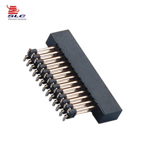 תיבת כותרת 1.27mm המגרש 10P ~ 100P אנכי SMT סוג מחבר