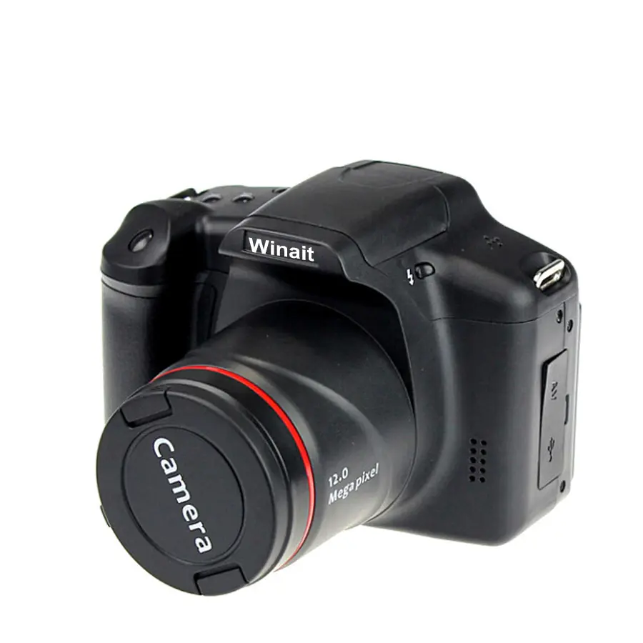 Mini fotocamera DSLR Max 16MP 720P con videocamera digitale telescopica con Zoom digitale 4x