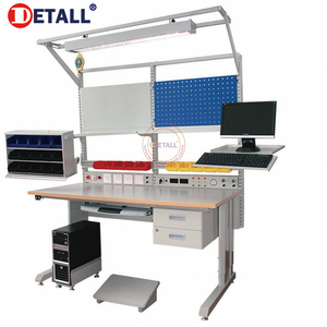 Esd computer/maschine produktion workstation arbeit station für tisch reparatur mit regal - Product Image 3