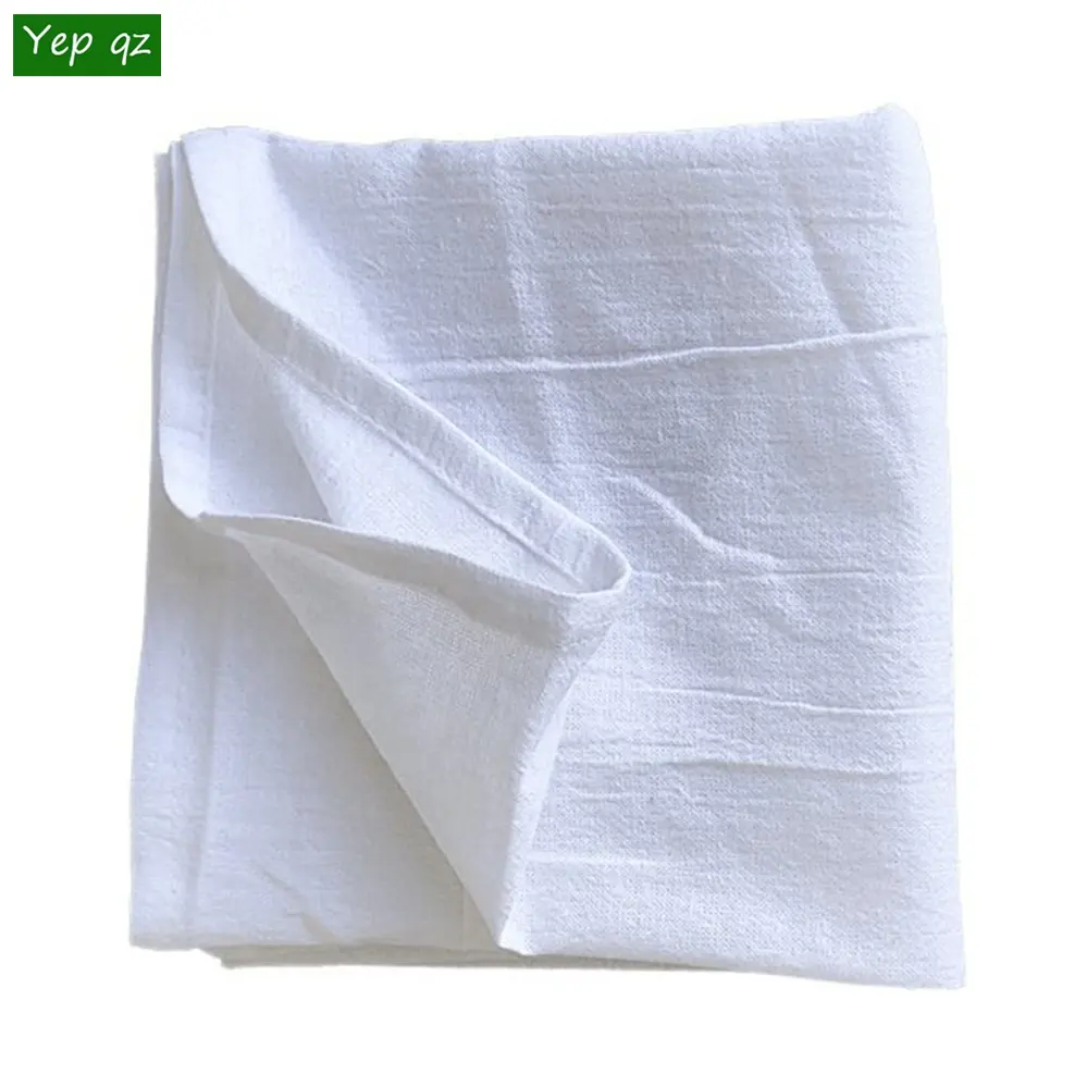 wholesale blank tea towel cotton towel fabric plain tea towels