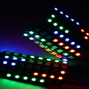Цифровой apa102 8x8 мини Гибкая rgb светодиодная точечная матрица 64 пикселей p10 - Product Image 6