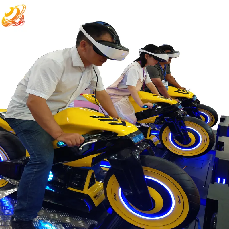 Echte Ervaring Vr Moto Game Virtual Reality Motorbike Simulator Met Hoge Resolutie