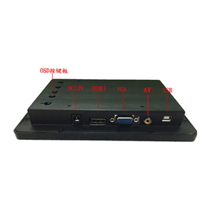 7 pulgadas abierto Industrial marco pantalla táctil LCD monitor pequeño VGA monitor lcd capacitiva touch monitor - Product Image 5