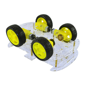 4WD Drive Smart <strong>Car</strong> Electric <strong>Car</strong> Toy Educational 4WD Smart Robot <strong>Car</strong> Chassis Kit - Product Image 3