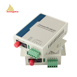 RS485 RS232 RS422光调制解调器数据调制介质光纤收发器介质转换器