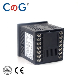 Controlador de temperatura inteligente, controlador de temperatura inteligente de 2 alarmes de entrada ssr cg yw7 72x72mm k j pt100 4-20ma <span class=keywords><strong>0</strong></span>-<span class=keywords><strong>10v</strong></span> saída 110-220v 24vdc 380v