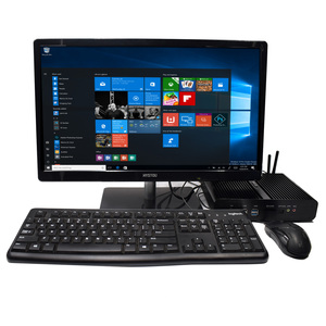 Dual LAN 2 Ethernet Fanless Mini PC Computer Core I7 I5 I3 12v Win10 Linux HTPC per uso industriale con noi & CN spine nuovi" - Product Image 2