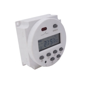 Weekly <strong>Programmable</strong> <strong>Timer</strong>, Din Rail and Unlock Instruction, <strong>LCD</strong> <strong>Display</strong> , AC Type - Product Image 3