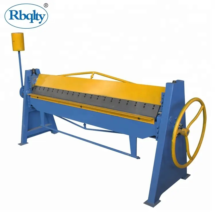 Manual da máquina de dobra de Rbqlty China fábrica com função útil e preço barato