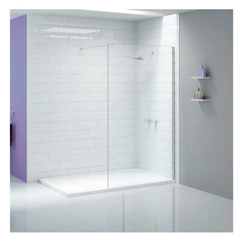 Bañera de baño comercial alrededor de la pared, bandeja de ducha cultivada de mármol envolvente
