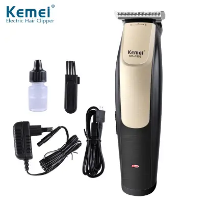 Kemei km 3202 Razor hair trimmer hairdressers Cutting machine Electric Rechargeable Cordless wireless Clipper Adjustable