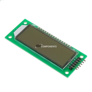 6 Digital 7 Segment 5V LCD-Modul Anzeige bildschirm Eingebauter HT1621-Controller mit Hintergrund beleuchtung