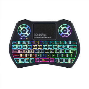 Shenzhen Manufacturer Mini I9 Wireless <strong>Keyboard</strong> 2.4G English Air Mouse <strong>Keyboard</strong> Remote <strong>Control</strong> Touchpad for Smart <strong>Android</strong> TV Box - Product Image 4