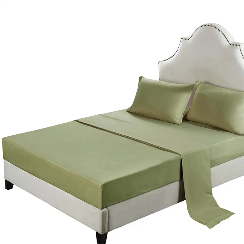 400tc % 100% bambu elyaf yatak çarşafı seti, çevre dostu bambu elyaf yatak çarşafı seti