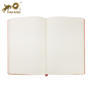 Kunden spezifisches rotes weiches PU-Leder-Hardcover-Notizbuch mit goldenem Rand