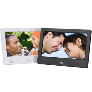 Factory Price <strong>Motion</strong> <strong>Sensor</strong> Digital Frame 7 Inch <strong>LCD</strong> Screen MP3 Video Player Battery Powered Digital Photo Frame <strong>with</strong> USB - Product Image 1