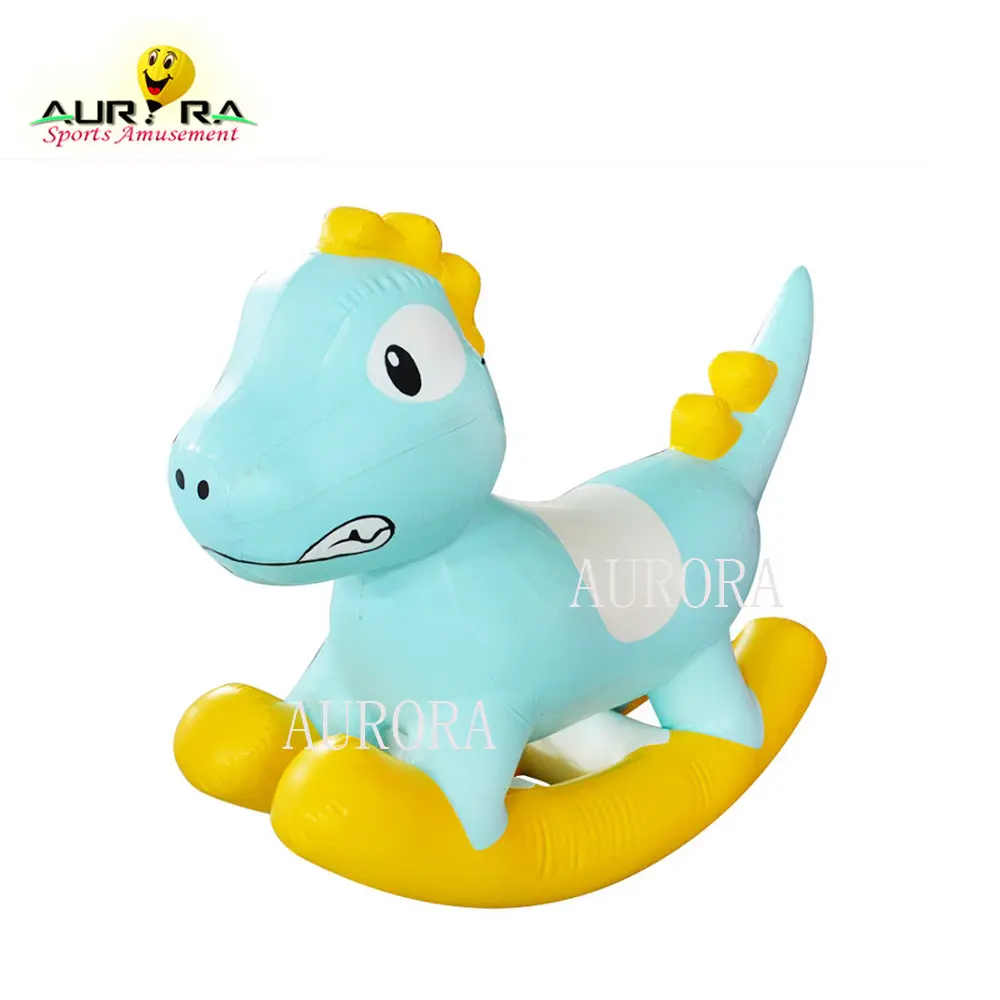 Brinquedos de pular inflável para crianças, modelo de cavalo-balanço inflável para crianças
