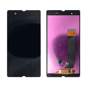 Çerçeve ile Sony Xperia <span class=keywords><strong>Z</strong></span> Için L36H Sony xperia <span class=keywords><strong>Z</strong></span> Lcd için Z1 Z2 Z3 Lcd ekran