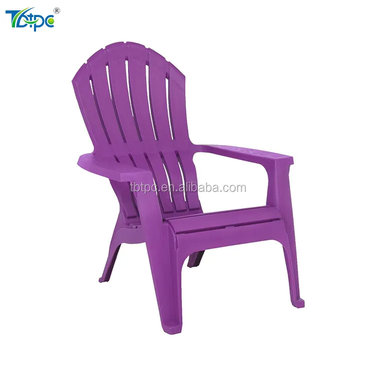 Tb-321 Beste Prijs Alle Soorten Pp Materiaal Adirondack Kleur Stoel Outdoor Garden Beach Stapelbare Plastic Stoelen